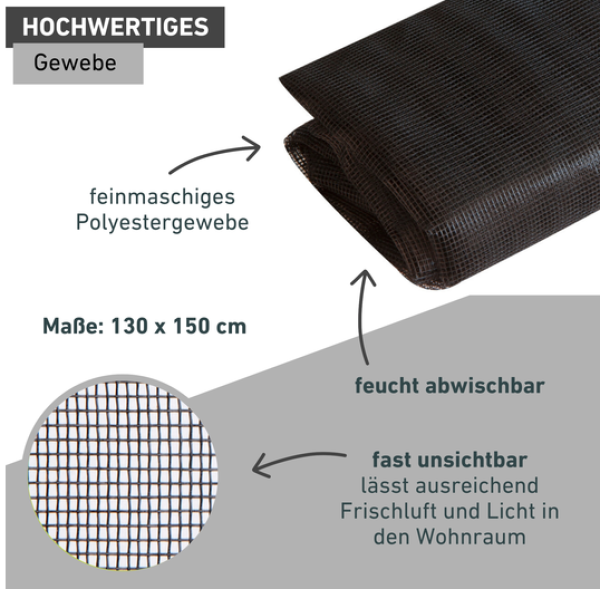 Windhager Fliegengitter 130x150cm